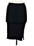 Rainbow Solid Black Casual Skirt Size M - photo 1