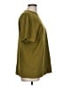 Athleta Solid Green Short Sleeve T-Shirt Size L - photo 4