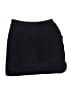 Christopher & Banks Solid Black Blue Casual Skirt Size S - photo 2