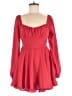 Shein 100% Polyester Red Romper Size 6 - photo 1