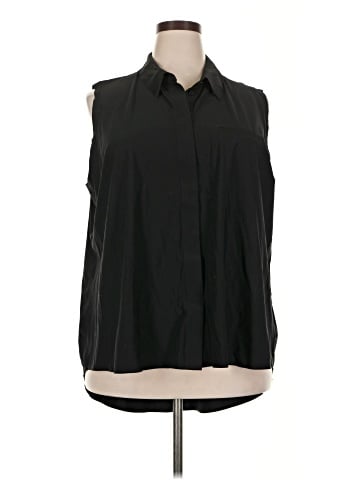 Athleta Sleeveless Button-Down Shirt (view 1)