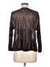 Nine West 100% Rayon Black 3/4 Sleeve Blouse Size M - photo 2