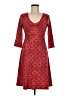 Toad & Co Hearts Red Casual Dress Size M (estimated) - photo 1