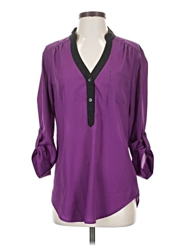 AB Studio 3/4 Sleeve Blouse (view 1)