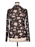 Unbranded Floral Black Long Sleeve Blouse Size XL - photo 1