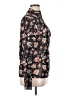 Unbranded Floral Black Long Sleeve Blouse Size XL - photo 4