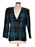 Worthington 100% Rayon Plaid Teal Blazer Size 12 (petite) - photo 1