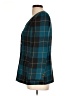 Worthington 100% Rayon Plaid Teal Blazer Size 12 (petite) - photo 5