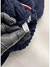 Moncler Gamma Bleu 100% Virgin Wool Black Blue Wool Pullover Sweater Size Med (2) - photo 7