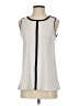 PREMISE Ivory Sleeveless T-Shirt Size XS - photo 1