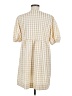 Shein Checkered-gingham Ivory Casual Dress Size 6 - photo 2