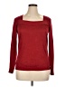 AB Studio Red Long Sleeve Top Size XL - photo 1