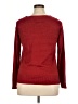 AB Studio Red Long Sleeve Top Size XL - photo 2