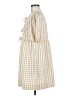 Shein Checkered-gingham Ivory Casual Dress Size 6 - photo 5