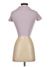 LIVE THE PROCESS Purple Pink Short Sleeve Turtleneck Size S (estimated) - photo 2