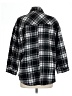 Fashion Nova Plaid Black Fleece Size L - photo 2