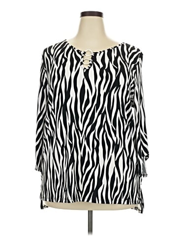 Amana 3/4 Sleeve Blouse (view 1)