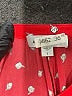 Kinross 100% Silk Hearts Red Short Sleeve Silk Top Size L - photo 7
