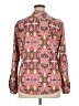 Charter Club 100% Polyester Paisley Pink Long Sleeve Blouse Size XL - photo 2