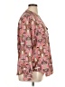 Charter Club 100% Polyester Paisley Pink Long Sleeve Blouse Size XL - photo 4