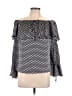 Inner Beauty Black 3/4 Sleeve Blouse Size L - photo 1