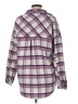 Kensie 100% Polyester Plaid Purple Jacket Size M - photo 2