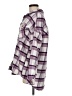Kensie 100% Polyester Plaid Purple Jacket Size M - photo 5