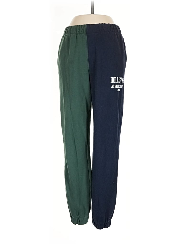 Pre-owned Hollister Sweatpants In Green