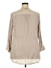 Alyx Tan Long Sleeve Blouse Size 2X - photo 2