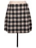 Old Navy Plaid Gray Casual Skirt Size L - photo 2