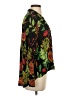 Zara TRF Floral Black 3/4 Sleeve Blouse Size XS - photo 4