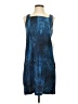 DKNY Graphic Blue Cocktail Dress Size 2 - photo 1