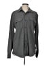 Kenneth Cole New York Solid Gray Long Sleeve Blouse Size L - photo 1