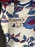 NANETTE Nanette Lepore 100% Polyester Paisley Blue Long Sleeve Blouse Size L - photo 6