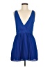 Superdown 100% Polyester Solid Blue Cocktail Dress Size M - photo 1