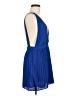 Superdown 100% Polyester Solid Blue Cocktail Dress Size M - photo 4