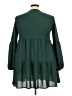 Unbranded Solid Green Casual Dress Size XXL - photo 2
