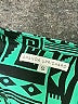 Amanda Uprichard 100% Polyester Aztec Or Tribal Print Green Kimono Size S - photo 7