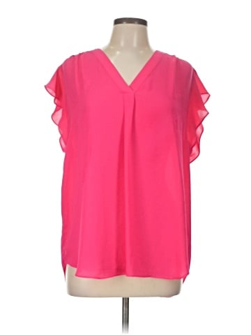 Cynthia Steffe Short Sleeve Blouse (view 1)