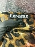 Express Animal Print Brown Casual Dress Size L - photo 3
