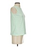 Shein Green Sleeveless T-Shirt Size 4 - photo 4
