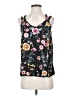 Pink Rose 100% Polyester Black Sleeveless Top Size S - photo 1