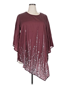 Emery Rose 3/4 Sleeve Blouse