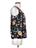 Pink Rose 100% Polyester Black Sleeveless Top Size S - photo 4