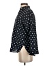 J.Jill 100% Cotton Polka Dots Black 3/4 Sleeve Button-Down Shirt Size XS - photo 5