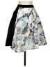 Max&Co. Floral Graphic Silver Blue Formal Skirt Size 2 - photo 1