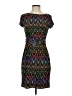 Ellen Tracy Print Black Casual Dress Size 2 (petite) - photo 1