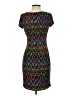 Ellen Tracy Print Black Casual Dress Size 2 (petite) - photo 2