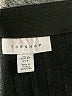 Topshop Solid Black Formal Skirt Size 8 - photo 4