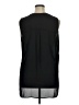 DR2 100% Polyester Black Sleeveless Blouse Size XL - photo 2